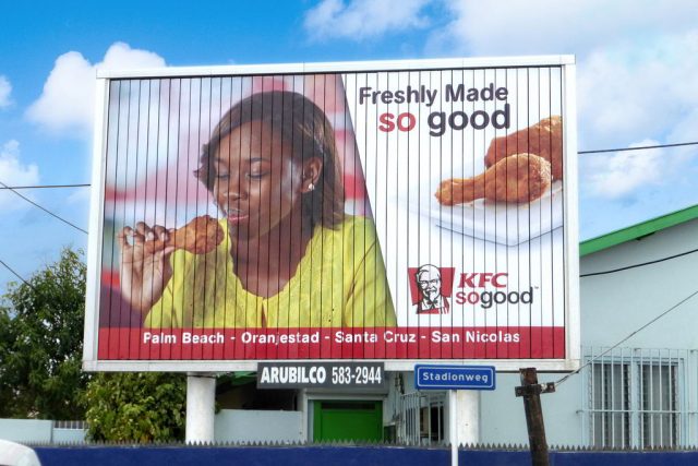 Billboard ad for KFC