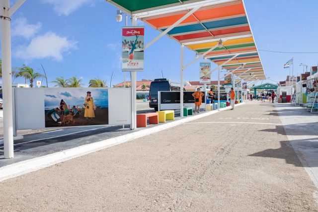 Advertisement at the Cruise Port - Canopy Walk