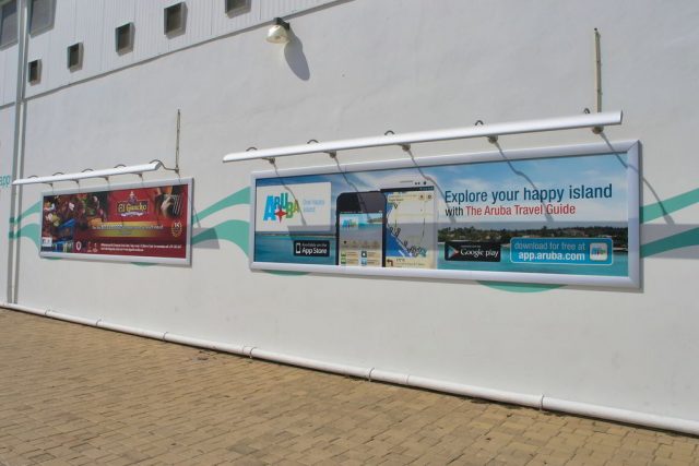 Advertisement at the Cruise Port